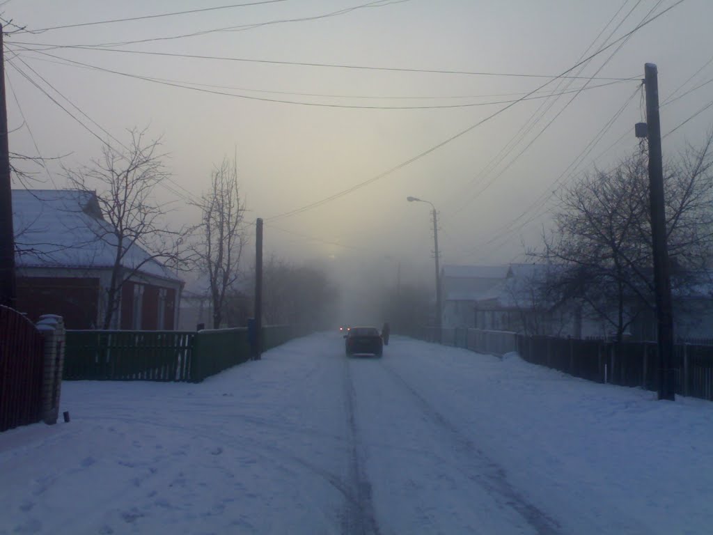 Winter morning in Stavische