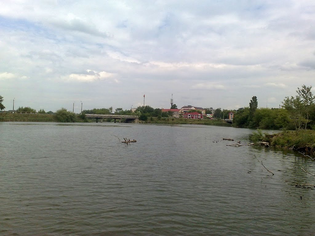 Roska river. Tetiev. Ukraine in June 2012.