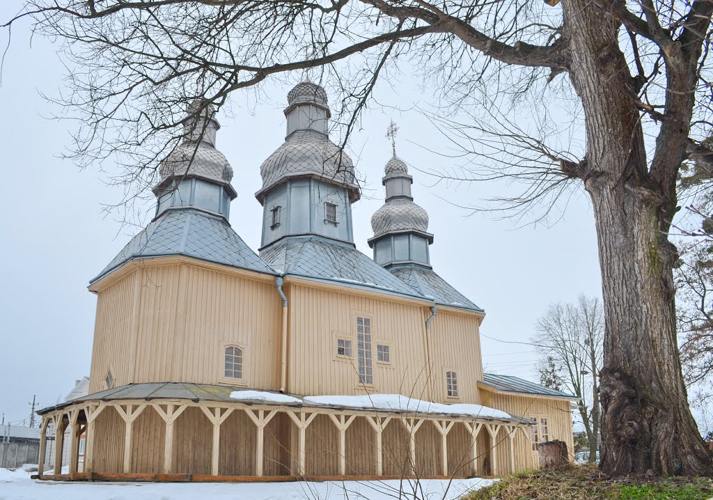 Фастов. Покровская церковь 1740 г. /Fastow. Church of the Intercession 1740