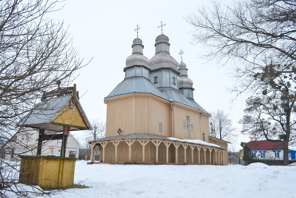 Фастов. Покровская церковь 1740 г. /Fastow. Church of the Intercession 1740