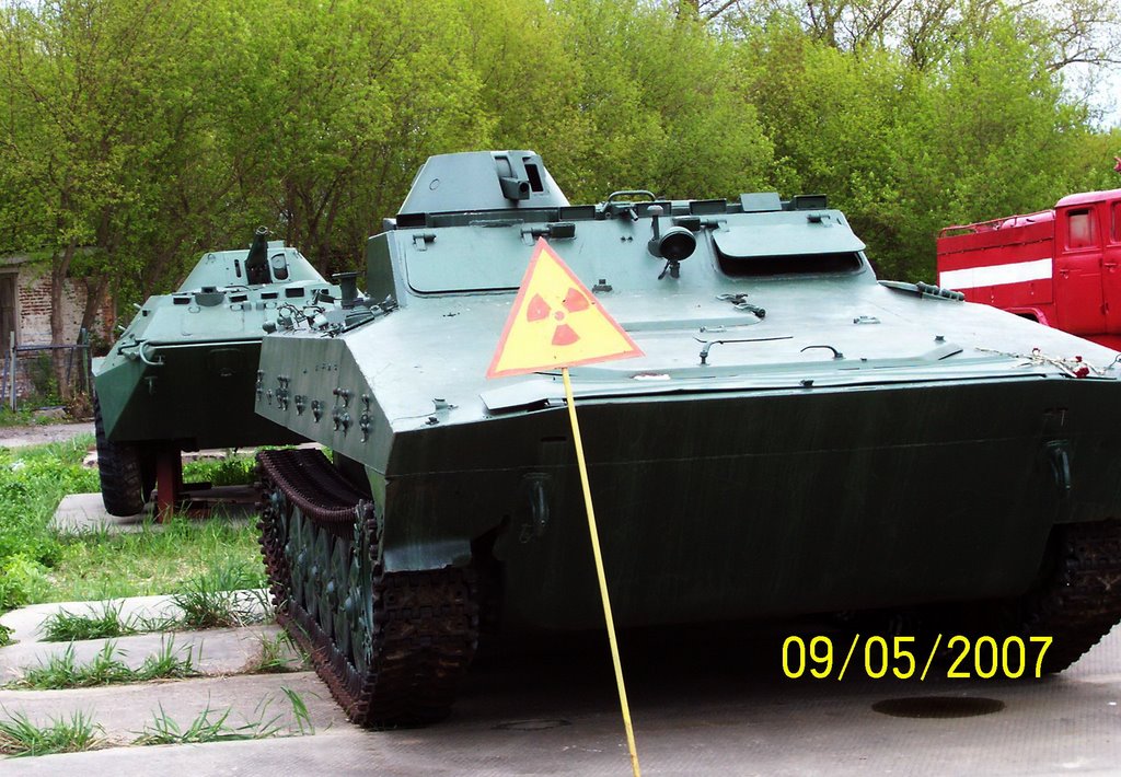 Музей техники ликвидаторов в Чернобыле / Technics of liquidators museum in Chernobyl
