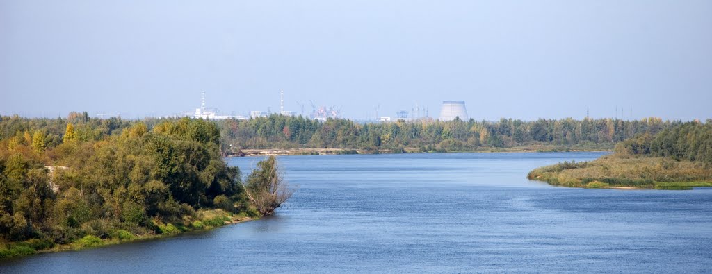 Station in distance