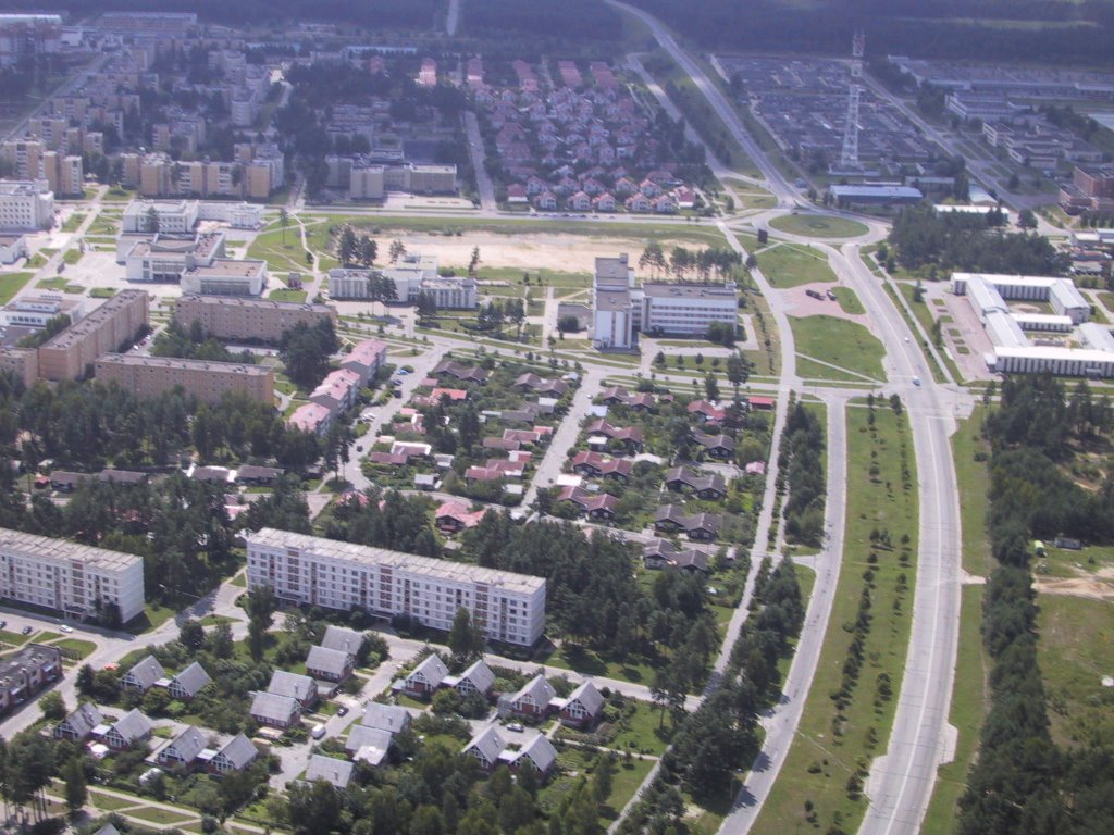 Vue du Ciel 3, Slavutich, Ukraine,  March 2000