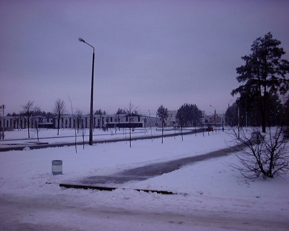 Slavutych36 : notre PMU et maintenant les bureaux de présentation de Tchernobyl
