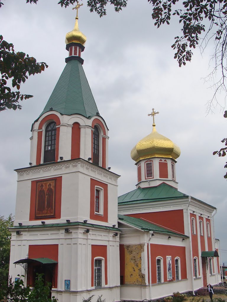Вышгород. Церковь Бориса и Глеба 1861-63гг. / Vyshgorod. Church of Boris and Gleb of 1861-63гг.