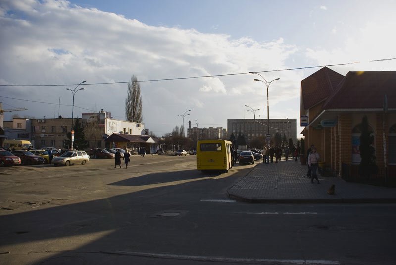 Vyshhorod, central square