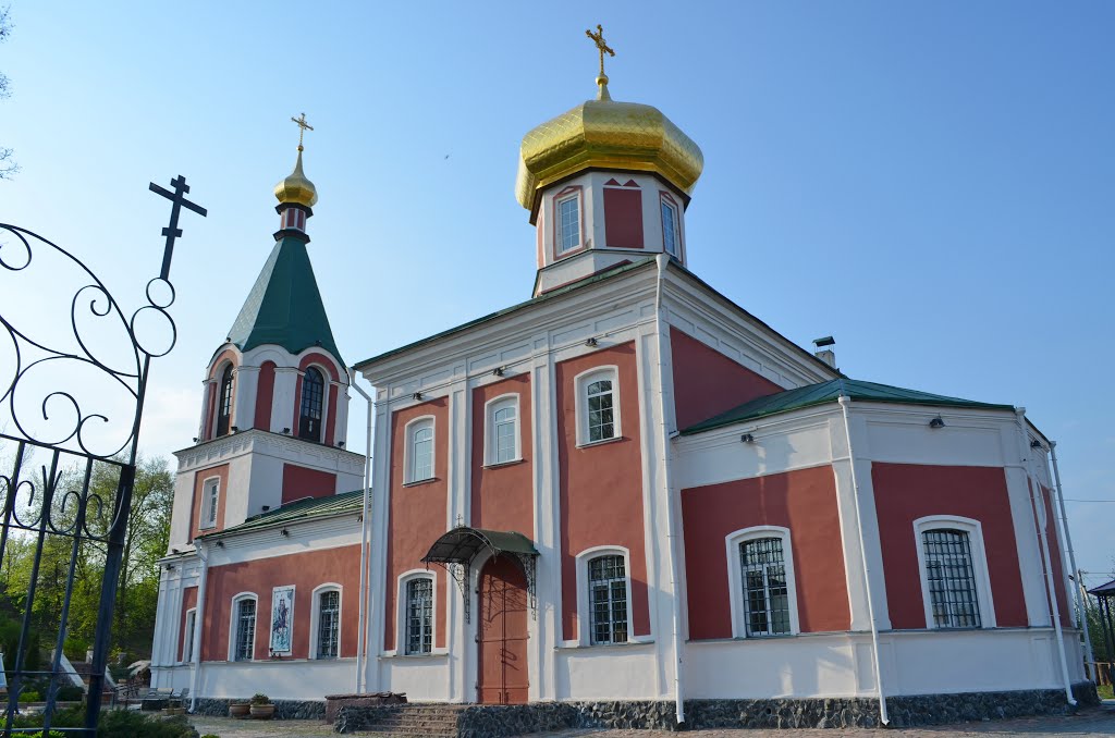 Вышгород. Церковь св. Бориса и Глеба. 1861-63 гг. / Vyshgorod. Church of Sts. Boris and Gleb. 1861-63