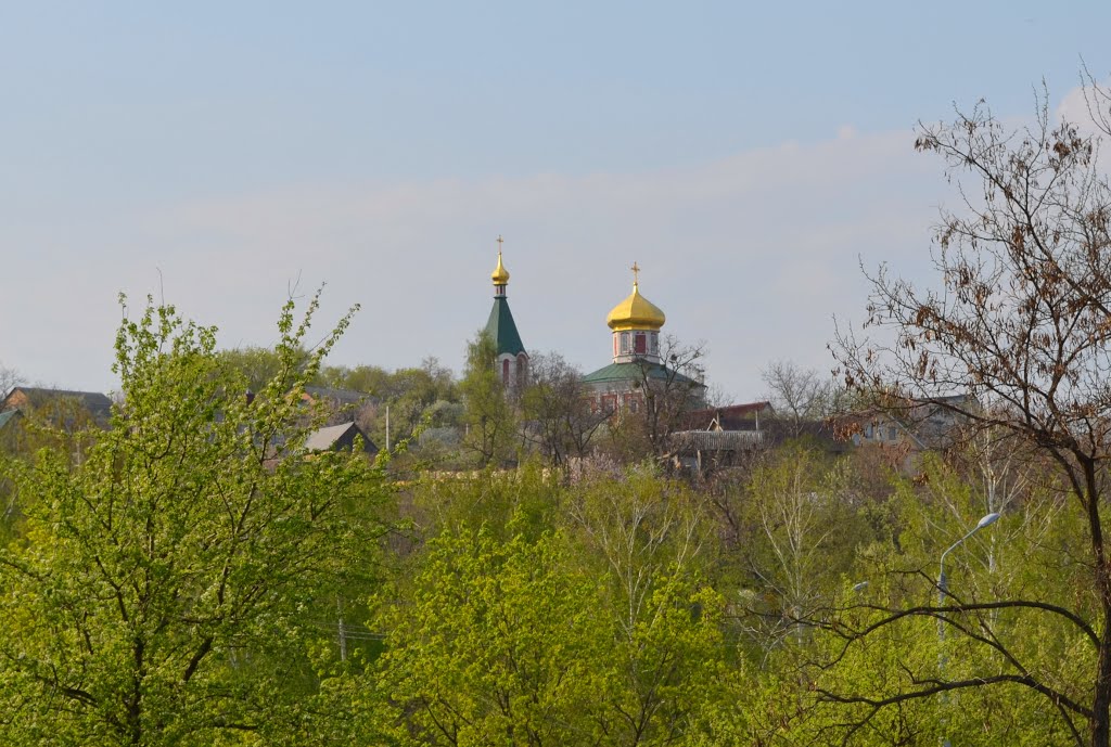 Вышгород. Церковь св. Бориса и Глеба. 1861-63 гг. / Vyshgorod. Church of Sts. Boris and Gleb. 1861-63
