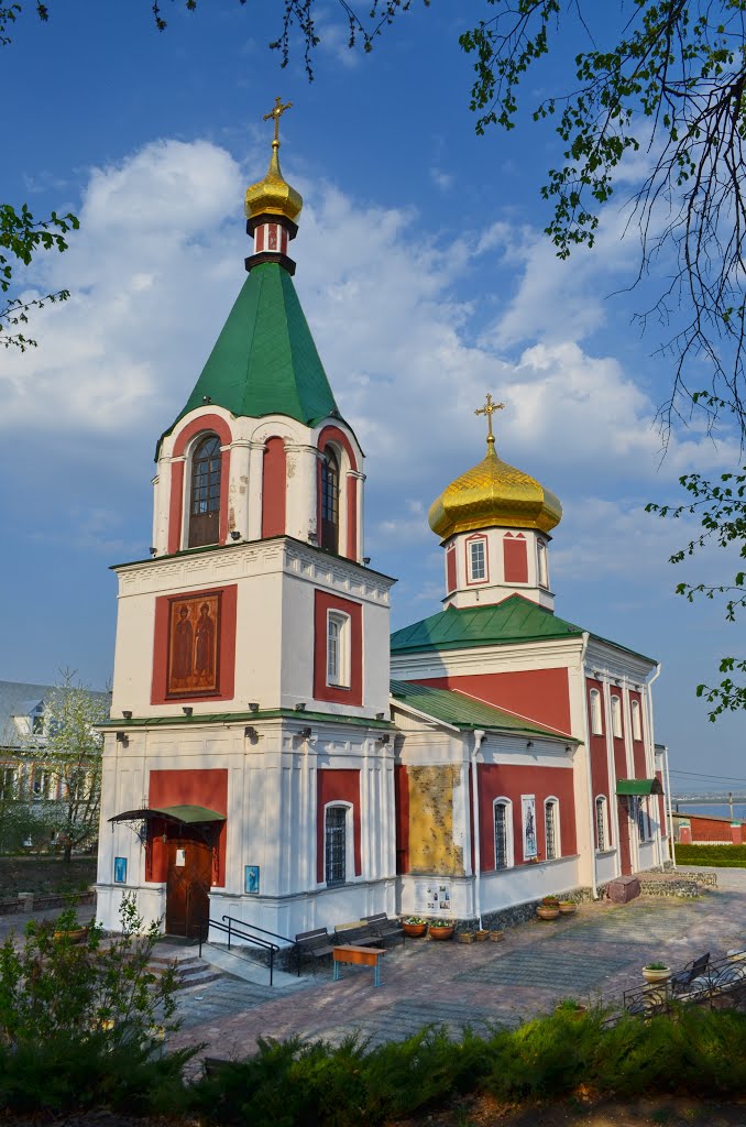 Вышгород. Церковь св. Бориса и Глеба. 1861-63 гг. / Vyshgorod. Church of Sts. Boris and Gleb. 1861-63
