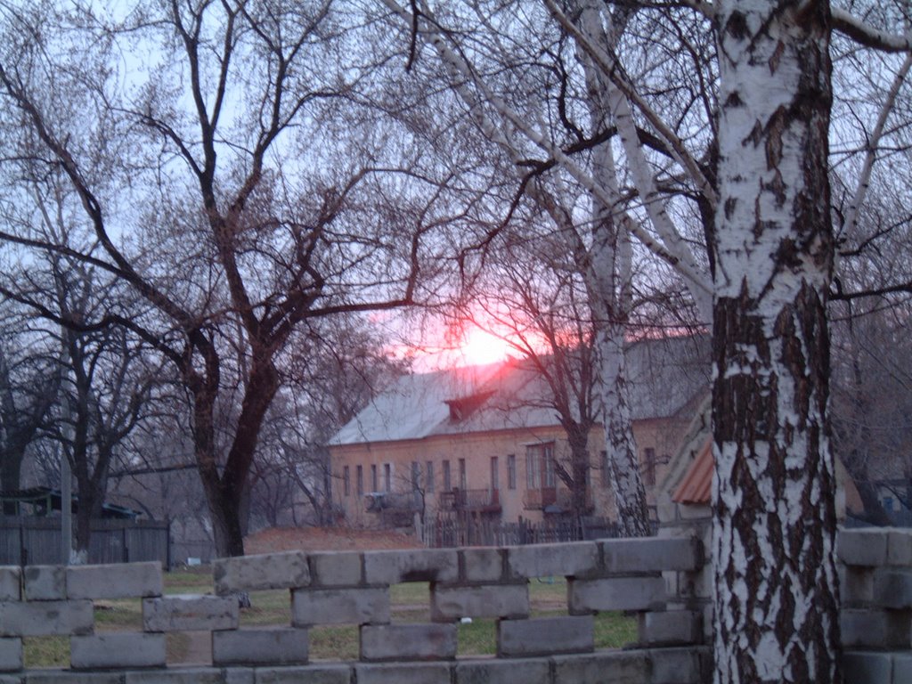 sunset @ bomond 2003