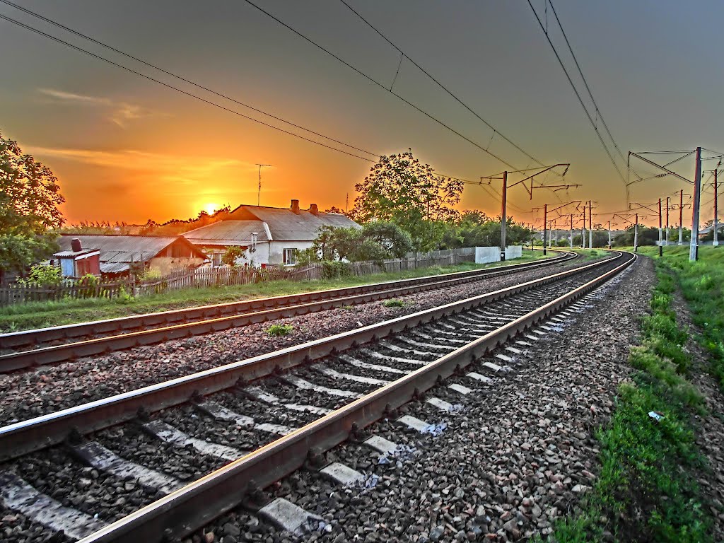 Alexandriya. Sunset...