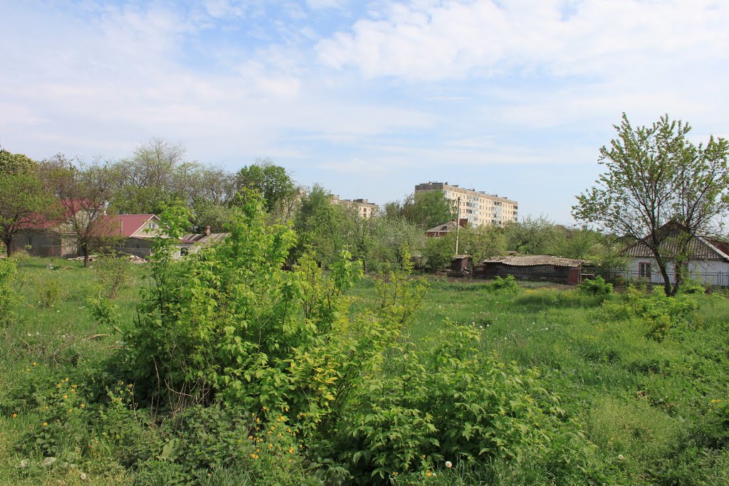 Провулок Колгоспний. Вид на вул. Радянська