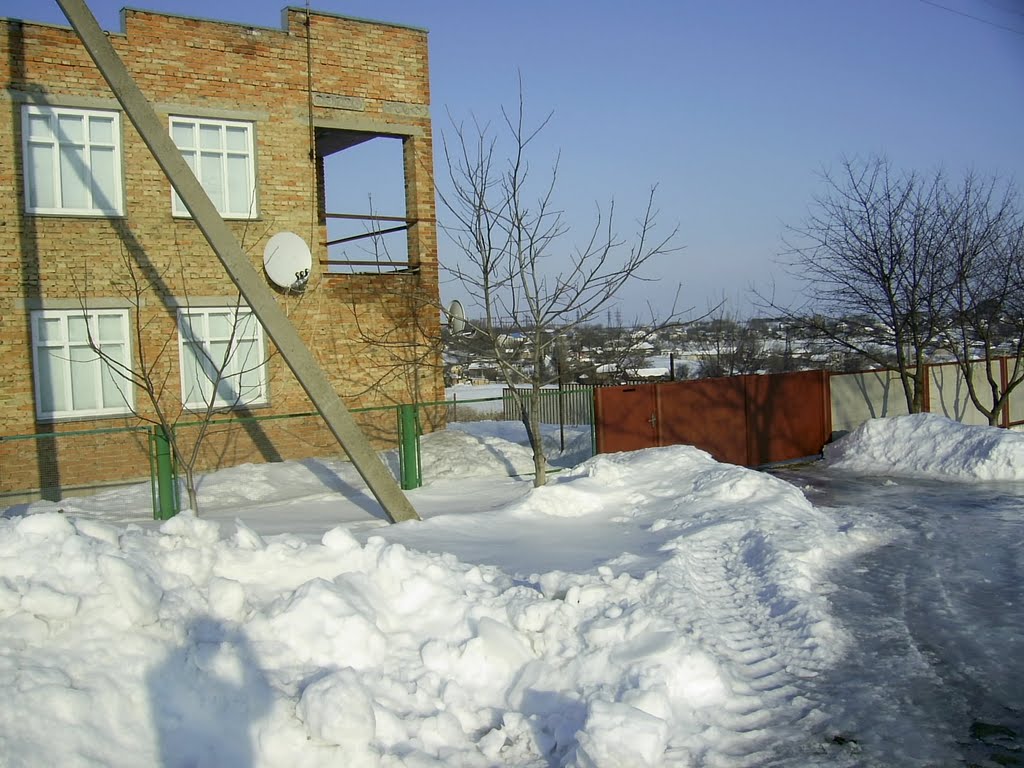 сугробы  2010г.