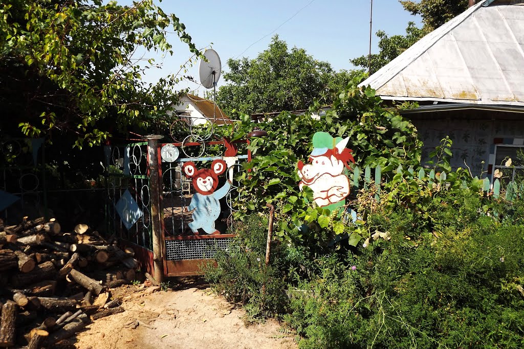 Оригінальний паркан