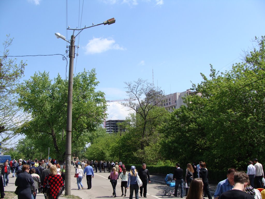 виїзд з Фортеці в бік цетра / out from Fortress in the side of city center