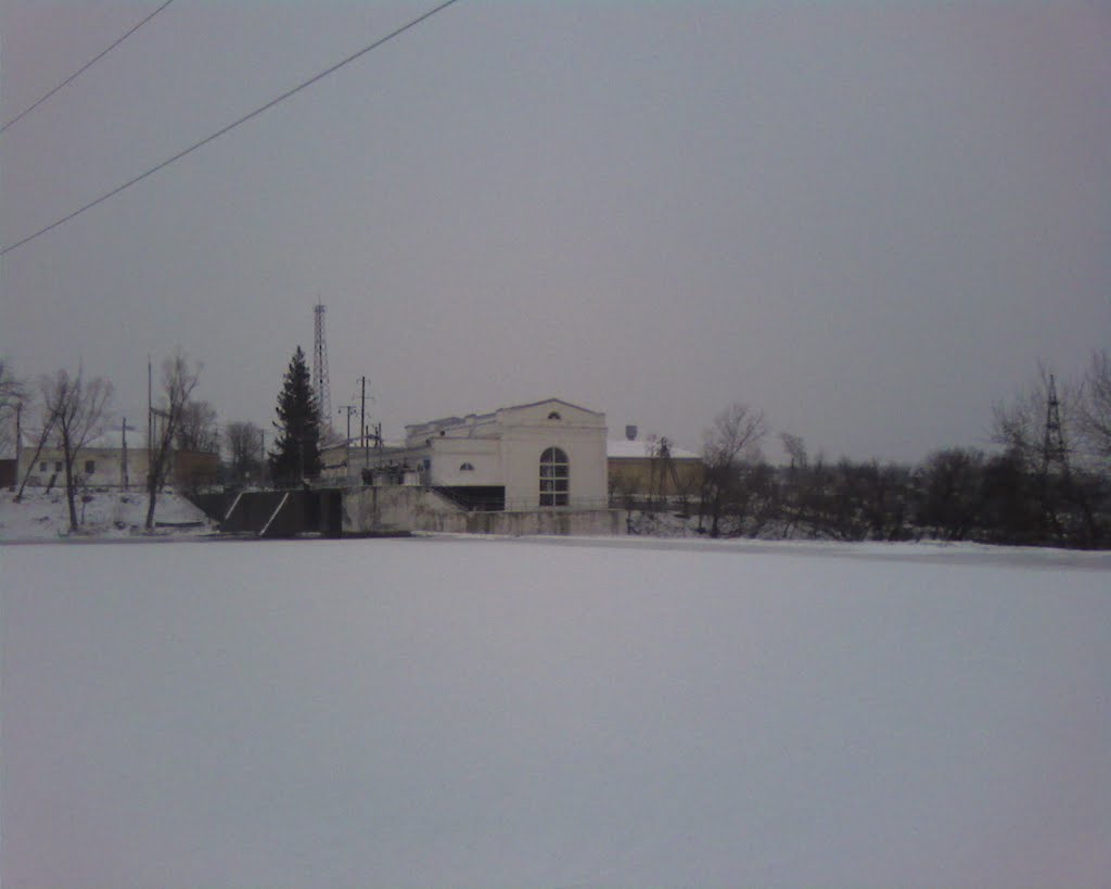 Новоархангельская ГЕС (февраль 2011)