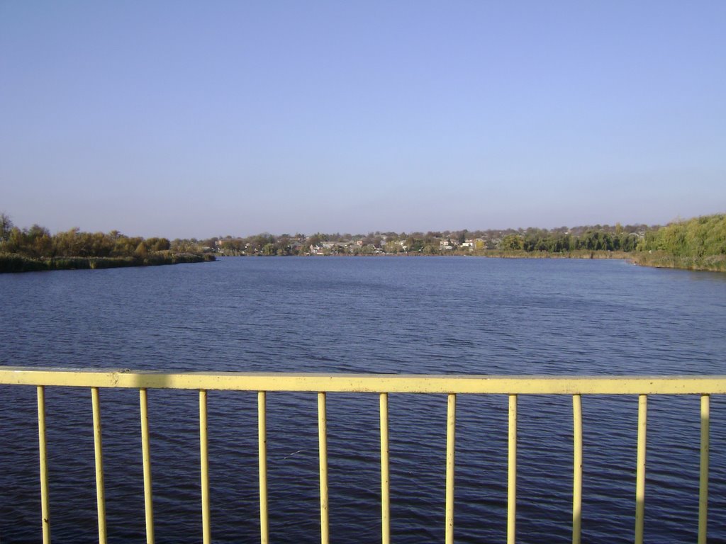 Ульяновка, вид с мостика