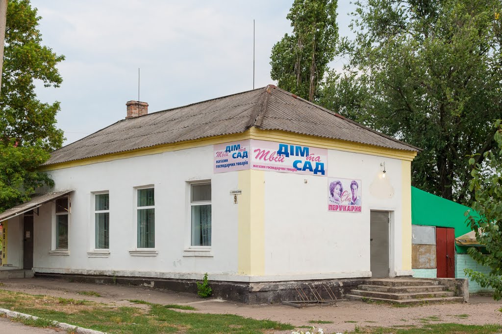 Hardware Store and Barber (Господарський магазин та перукарня)