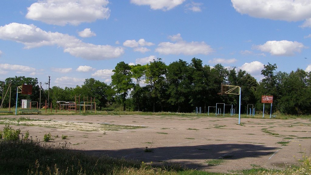School sports ground (Школьная спортплощадка)