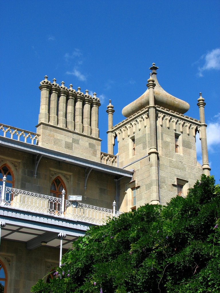Alupka. Vorontsovski Palace.