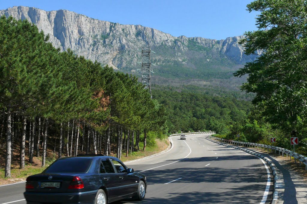 Road across Crimea