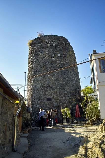 Алушта. Башня генуэзской крепости / Alushta. Tower of the Genoese fortress