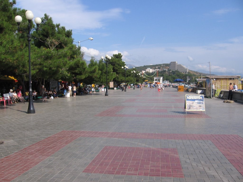 Алушта,набережная