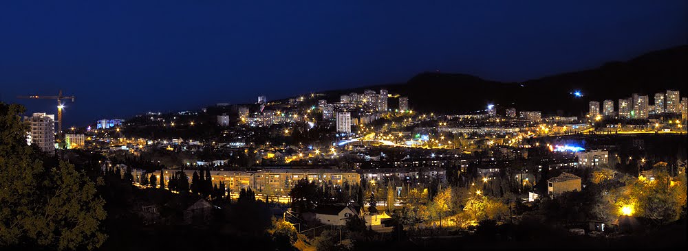 Ночная Алушта