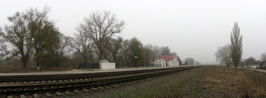 Панорама. Керчь. Багерово. ЖД вокзал