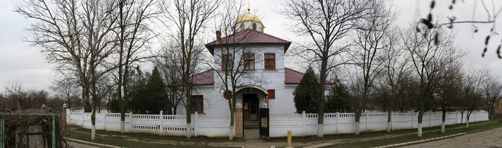 Панорама. Керчь. Багерово. Церковь Архангела Михаила