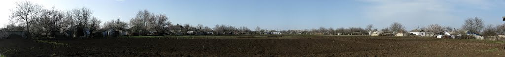 Панорама. Багерово. Поля задов - огородов возле винзавода