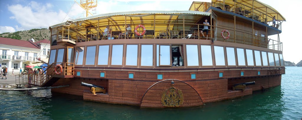 Кафе на воде "Принц", Балаклава--Cafe on water "Prince", Balaklava