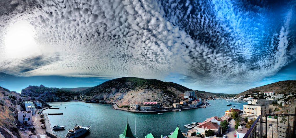 Балаклава. Панорама сверху.