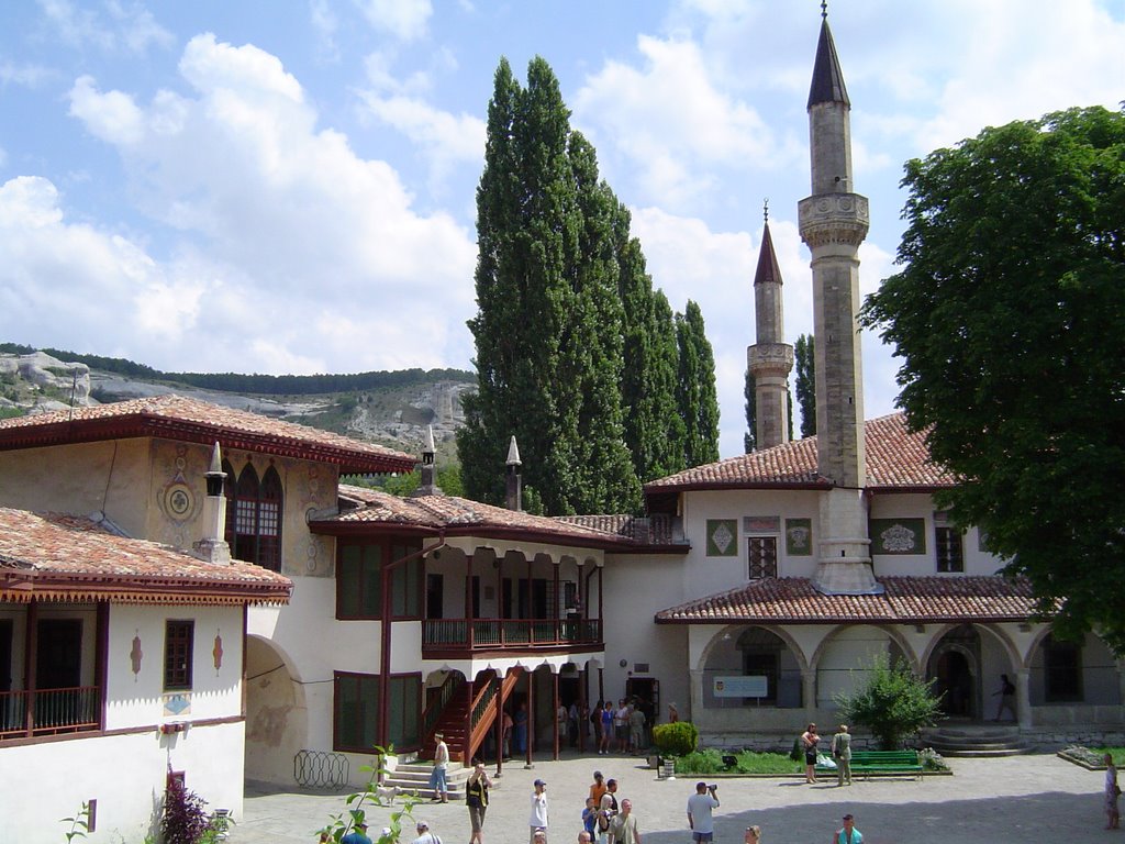 Wielki Meczet Chan-Dzami/view to the east