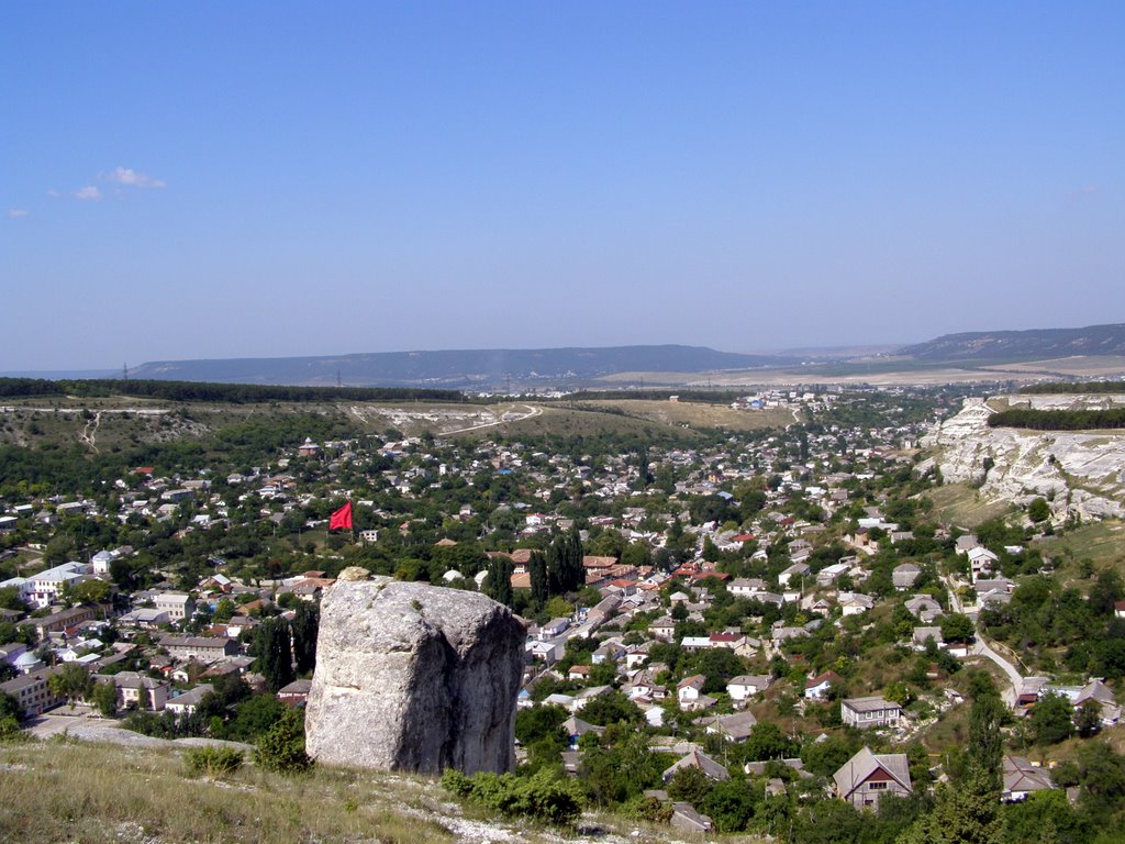 Вид на Бахчисарай