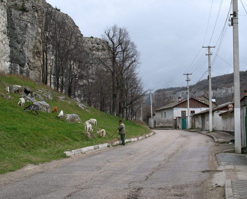 Central street. Центральная улица