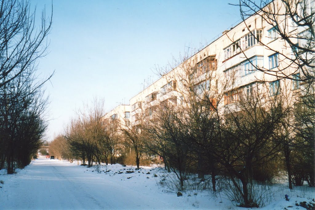 этажки на ул.Гагарина   февраль 2006