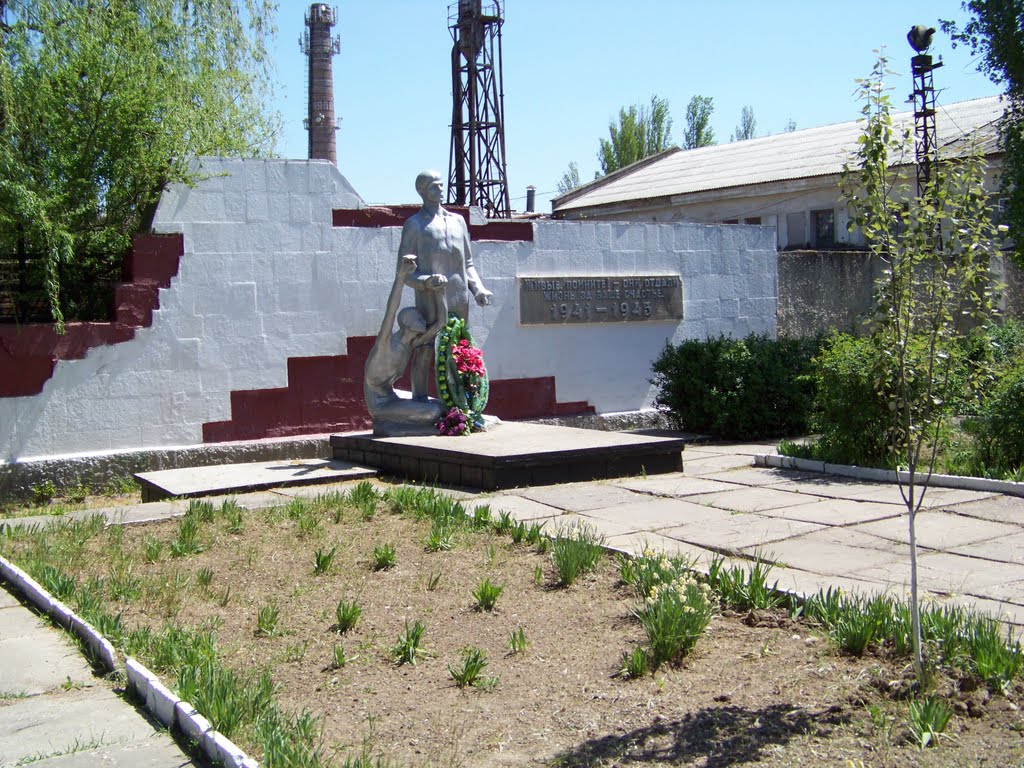 Памятник жертвам концлагеря