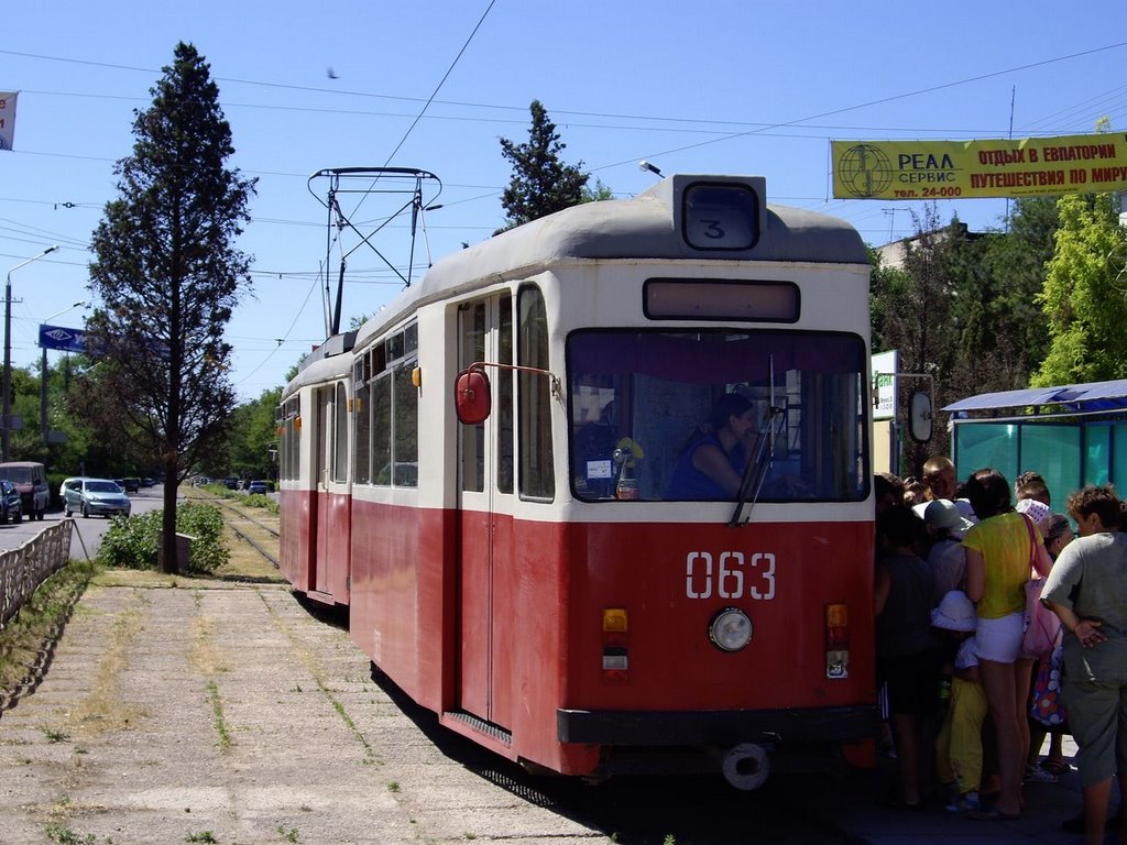 Немецкий трамвай Gotha Т-57+В-57