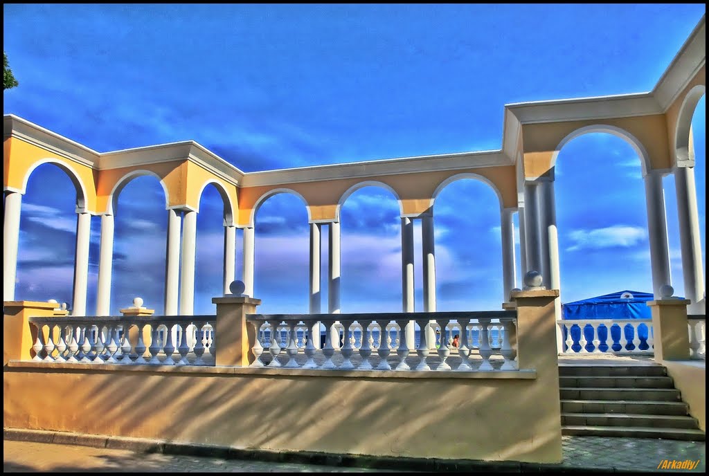 Embankment in Eupatoria