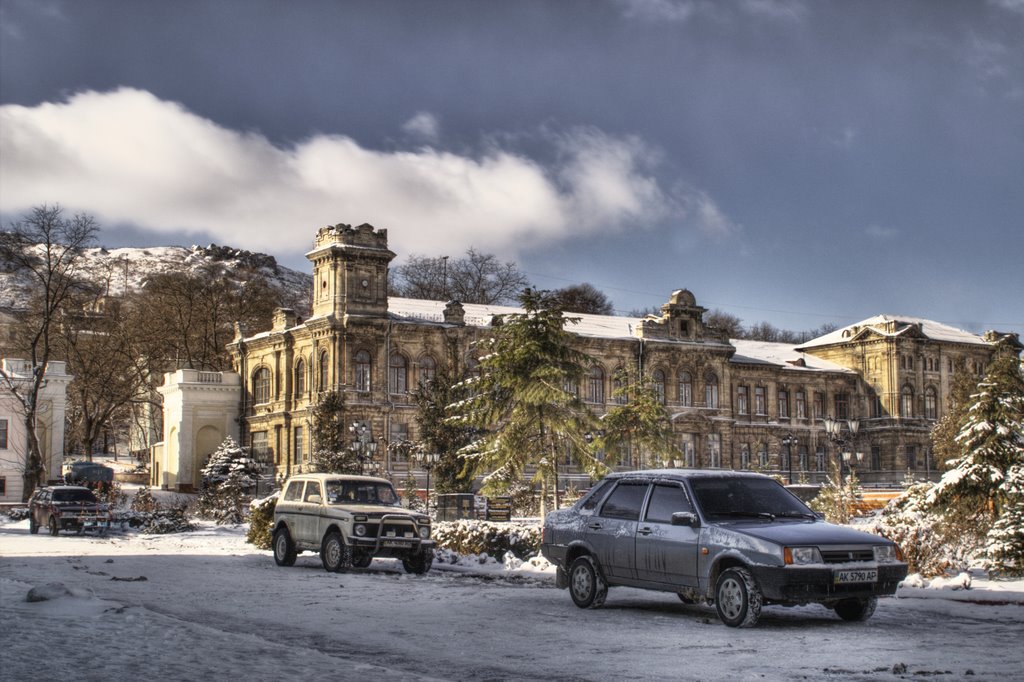 Crimea - City centre of Kerch 9.1.2009