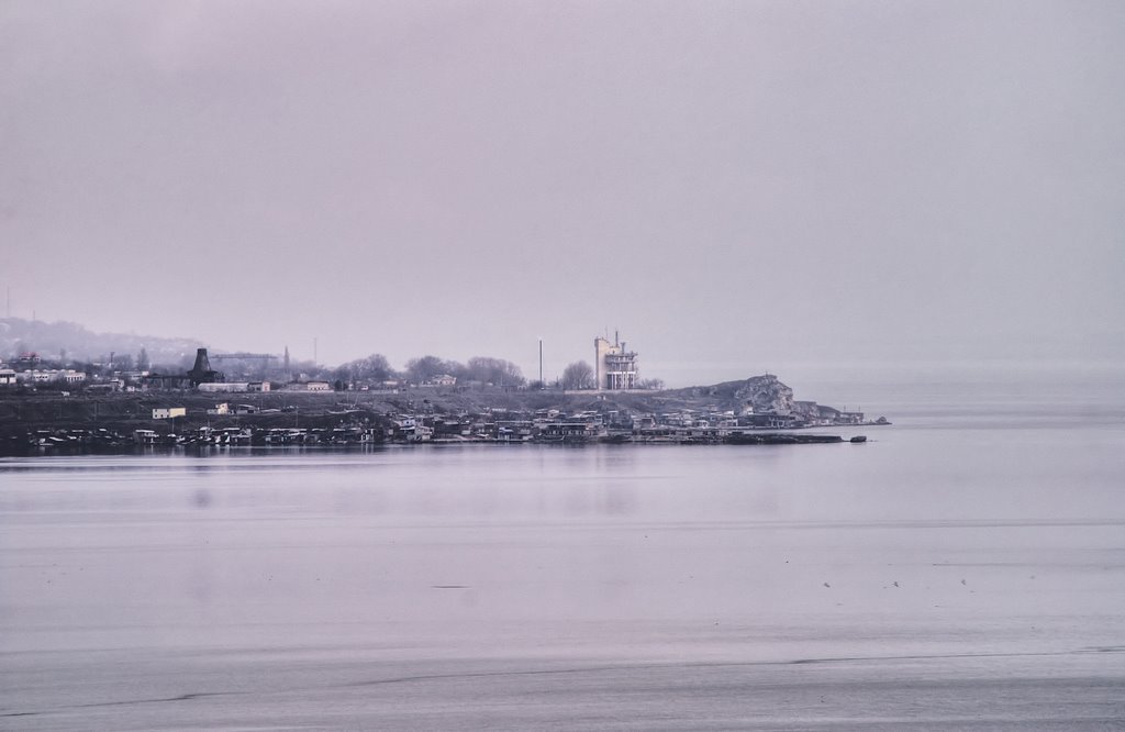 Crimea, Kerch - seafront 3.2.2009