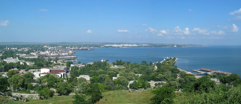View from Mount Mithridates / Kerch, Russia
