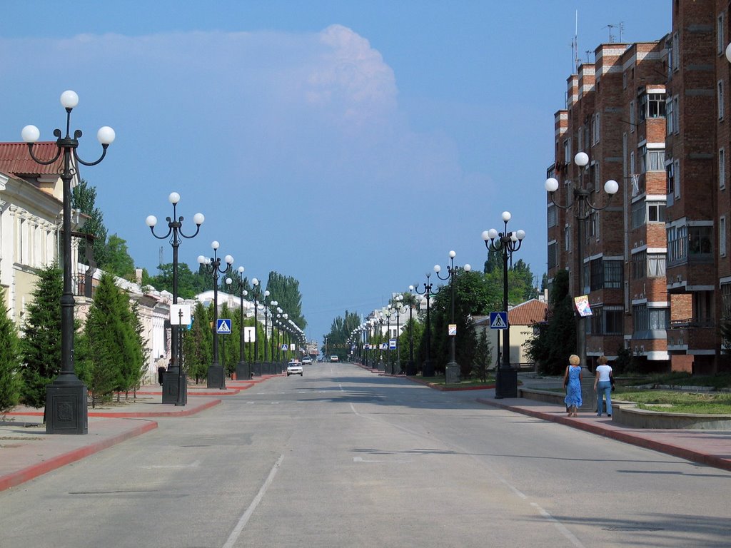 Karl Marx street / Kerch, Russia