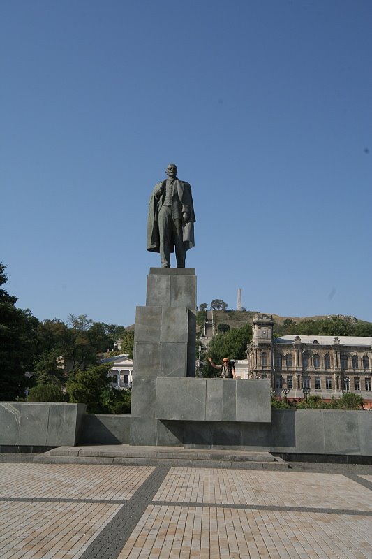 statue of Lenin in Kerch