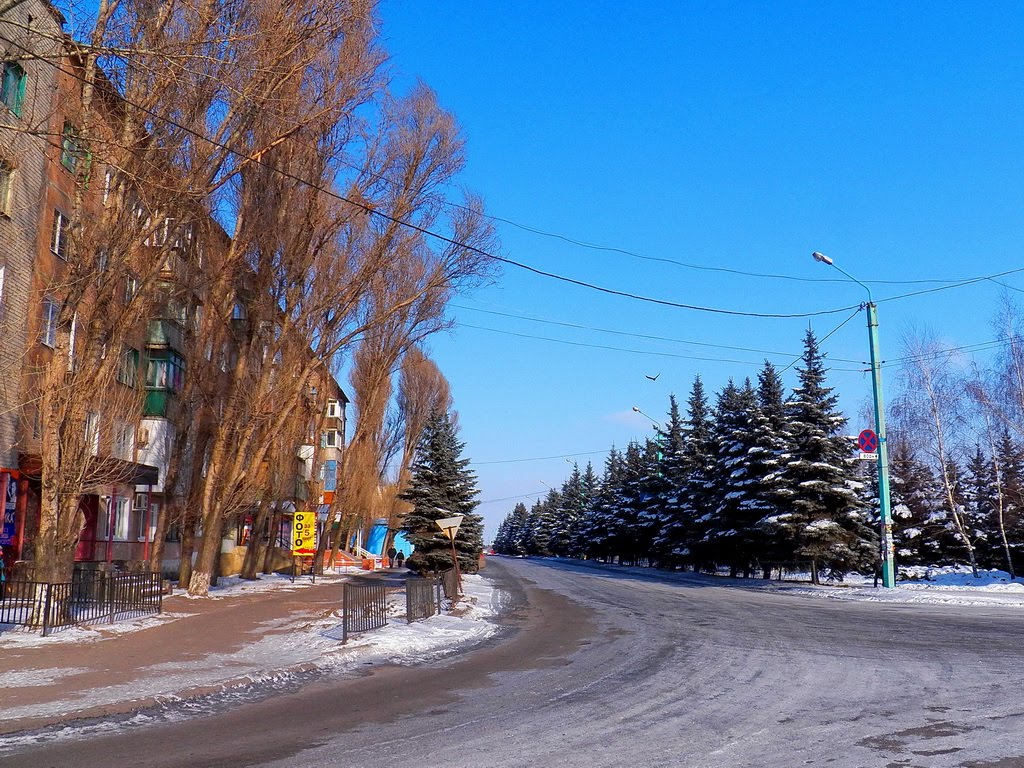 Центральная магистраль Кировска