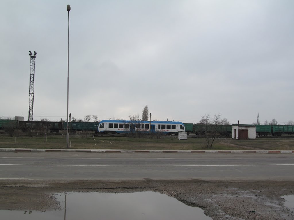рейковий автобус до Феодосії * railbus
