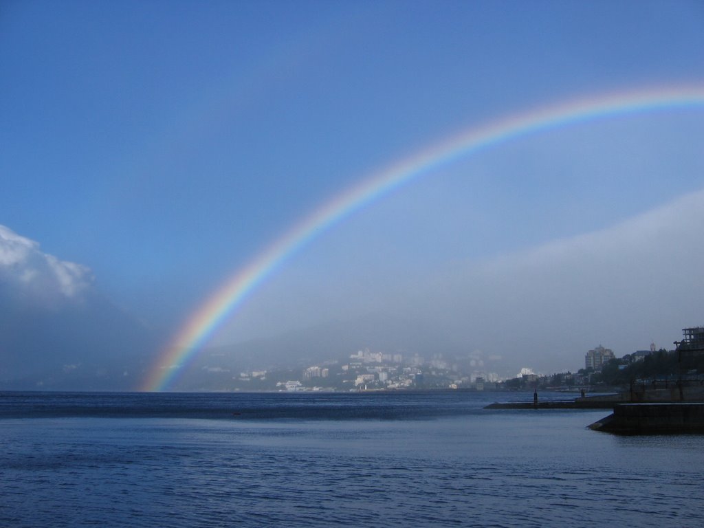 Rainbow under Yalta / Радуга над Ялтой