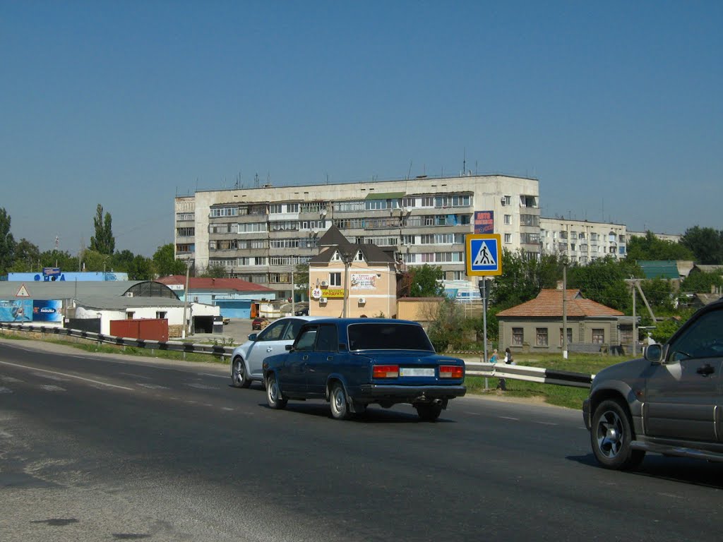 ►Евпаторийское шоссе в Саках