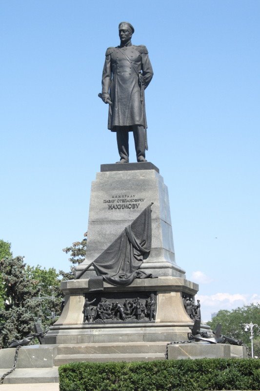 Sevastopol. The Monument to Admiral Nahimov